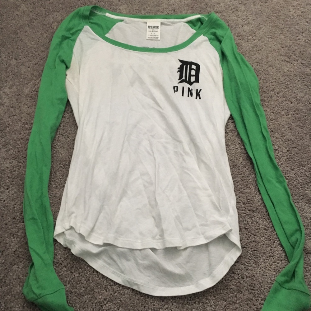 Detroit Tigers Victoria Secret Pink Long Sleeve